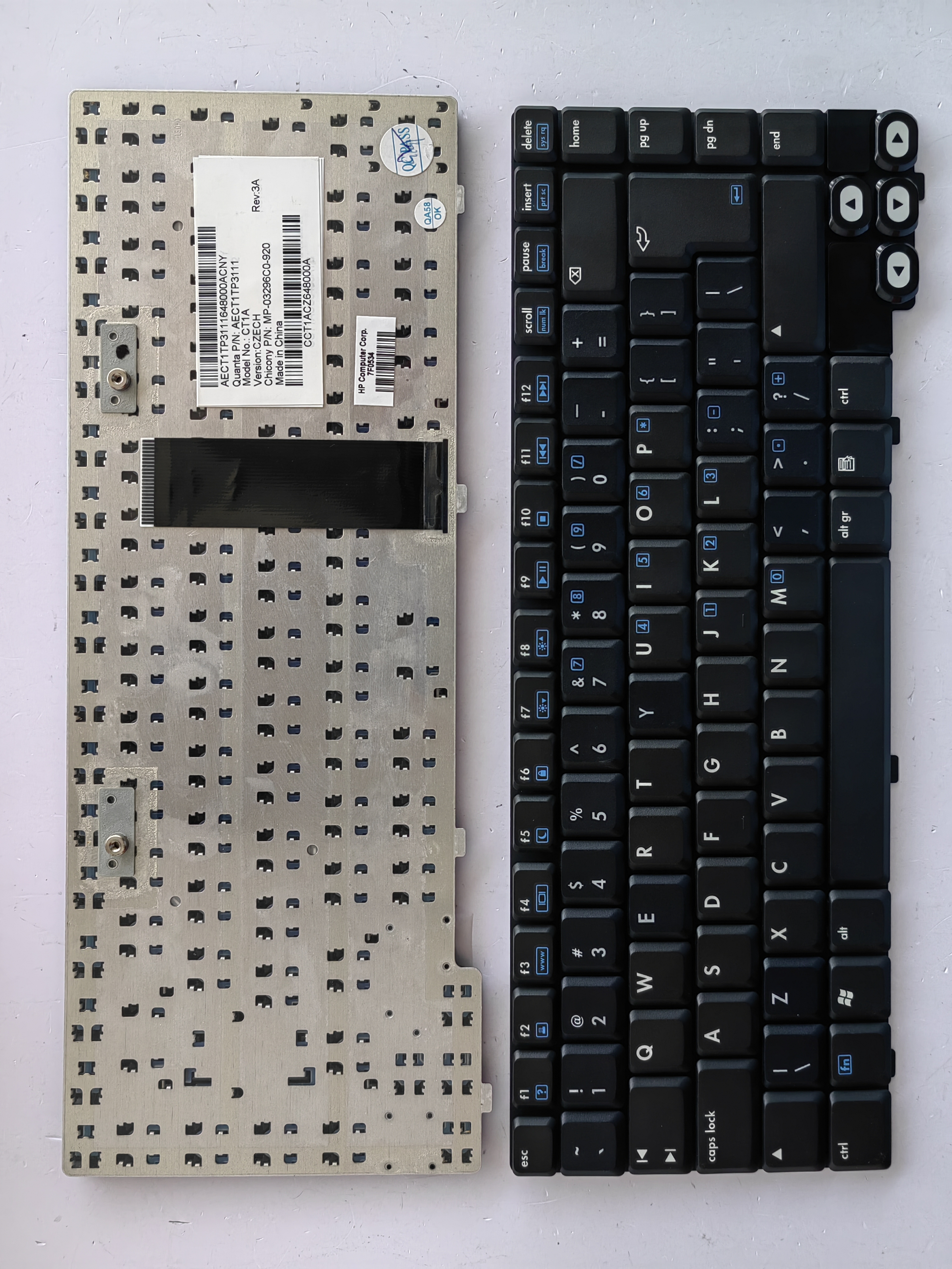 Picture of New Replacement Laptop Keyboard For HP DV1000 BLACK (OEM) UI Layout